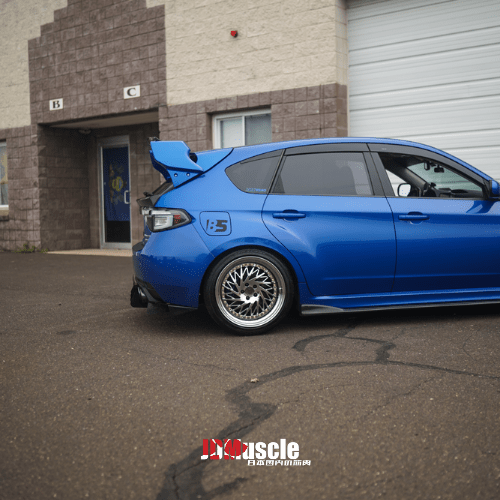 JDMuscle [08-14 WRX/STI] Tanso Carbon Fiber CS Style Side Skirt