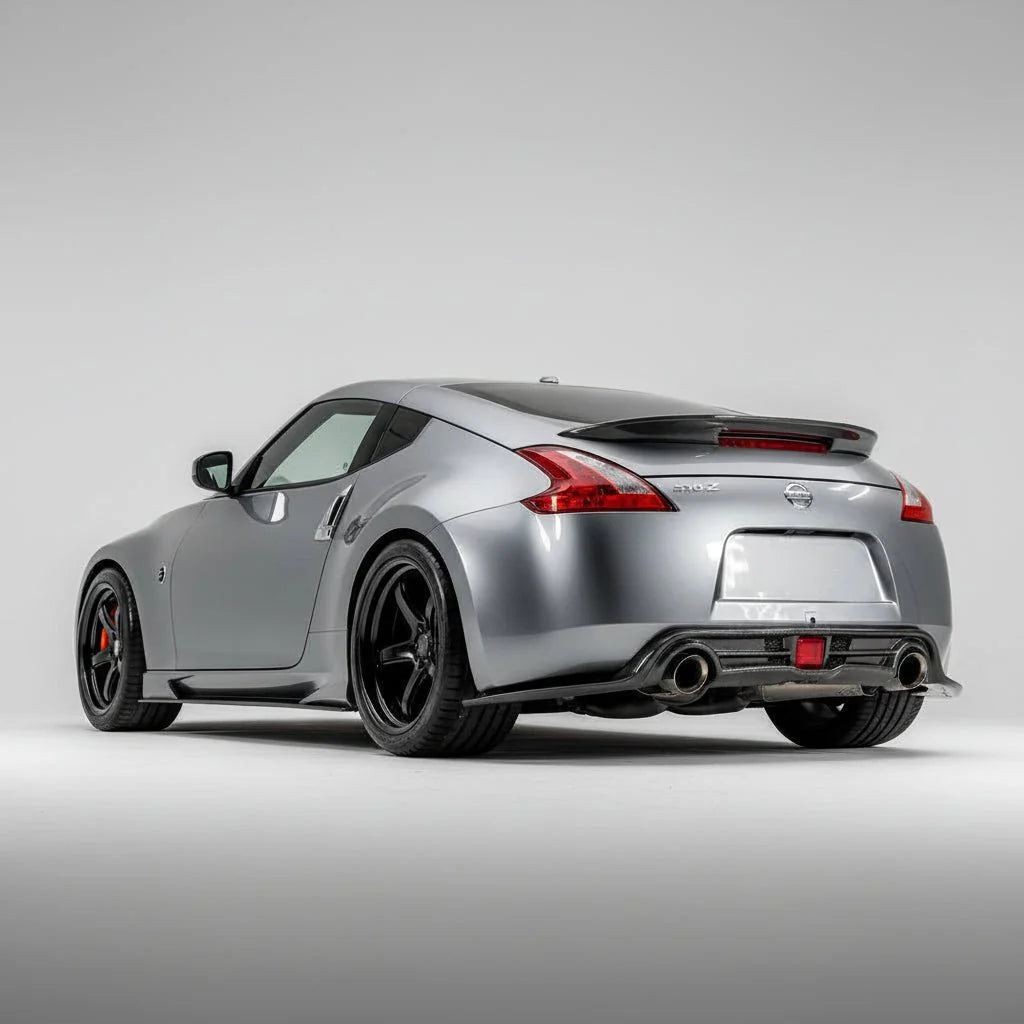 JDMuscle [Nissan 370Z 09-20] Fibra de carbono/FRP Duckbill Spec V