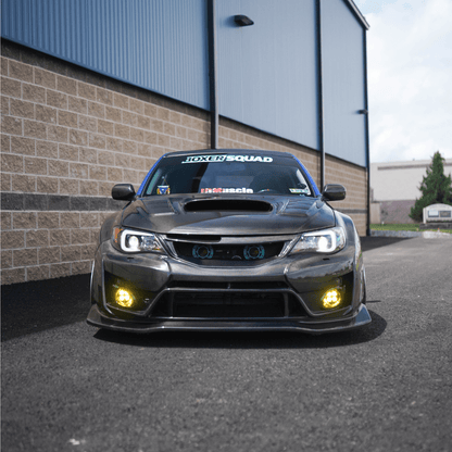JDMuscle VS Style Front Bumper - FRP / Carbon Fiber (10-14 WRX / 08-14 STI)