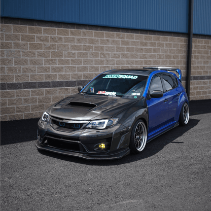JDMuscle VS Style Front Bumper - FRP / Carbon Fiber (10-14 WRX / 08-14 STI)