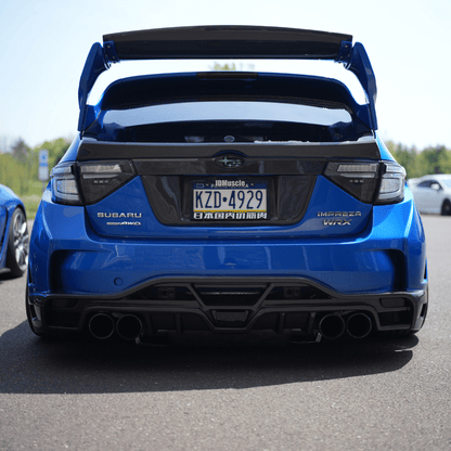 JDMuscle [WRX 10-14/ 08-14] Parachoques trasero estilo STI VS