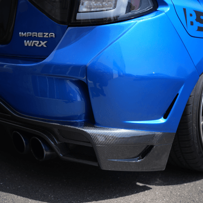 JDMuscle [WRX 10-14/ 08-14] Parachoques trasero estilo STI VS