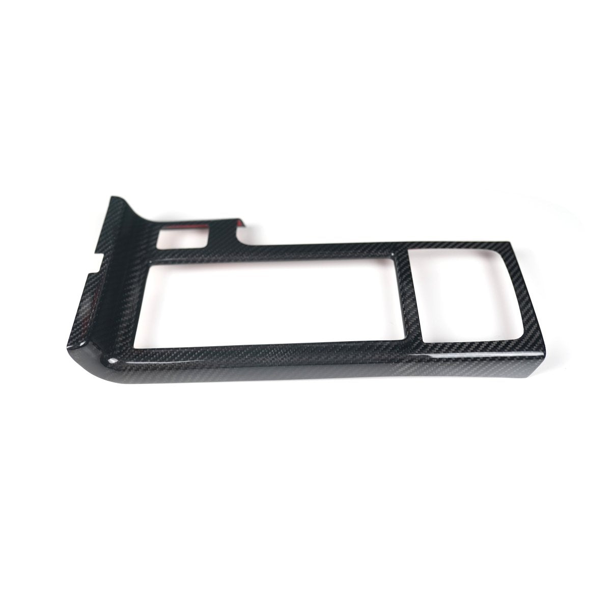 JDMuscle Tanso Dry Carbon Fiber Cup Holder Cover (15-21 Subaru STI)