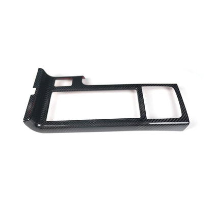 JDMuscle Tanso Dry Carbon Fiber Cup Holder Cover (15-21 Subaru STI)