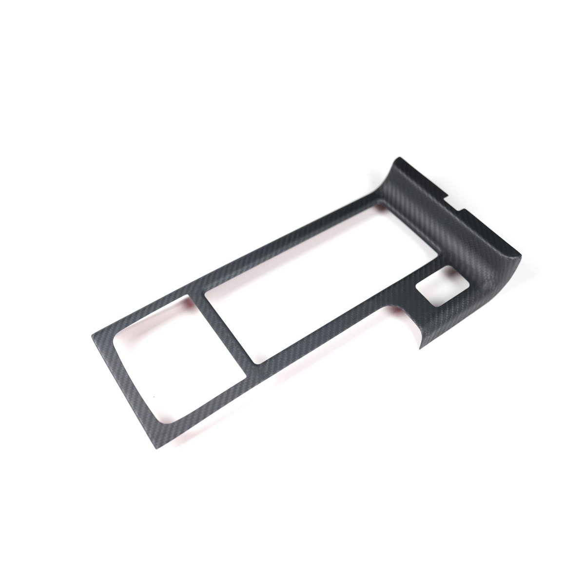 JDMuscle Tanso Dry Carbon Fiber Cup Holder Cover (15-21 Subaru STI)