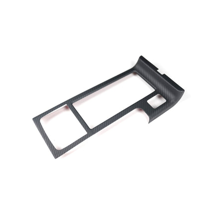 JDMuscle Tanso Dry Carbon Fiber Cup Holder Cover (15-21 Subaru STI)