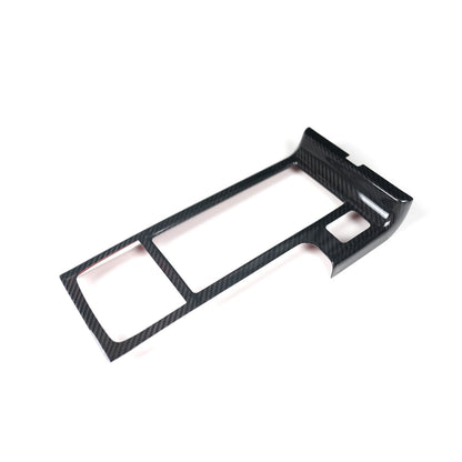 JDMuscle Tanso Dry Carbon Fiber Cup Holder Cover (15-21 Subaru STI)