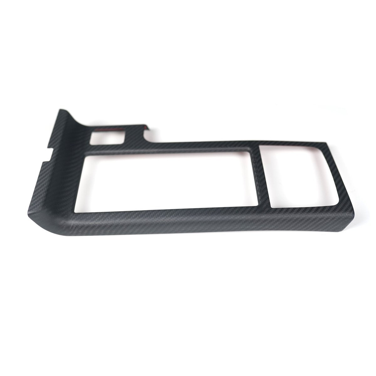 JDMuscle Tanso Dry Carbon Fiber Cup Holder Cover (15-21 Subaru STI)