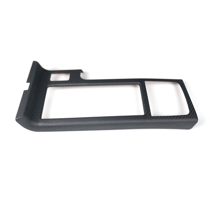 JDMuscle Tanso Dry Carbon Fiber Cup Holder Cover (15-21 Subaru STI)