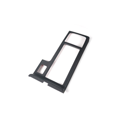 JDMuscle Tanso Dry Carbon Fiber Cup Holder Cover (15-21 Subaru STI)