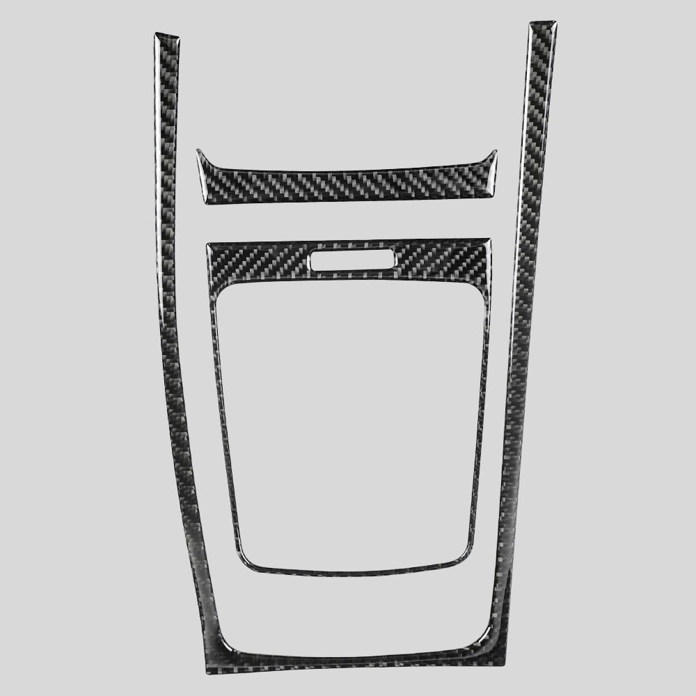 JDMuscle [WRX 15-21] Embellecedor de palanca de cambios manual de fibra de carbono serie P&amp;S (3 piezas) | JDM-WRX15-PS-018019020