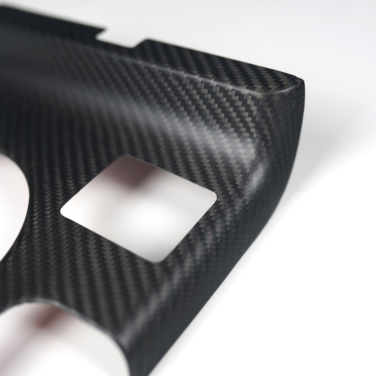 JDMuscle [WRX 15-21] Cubierta para portavasos Tanso Dry de fibra de carbono