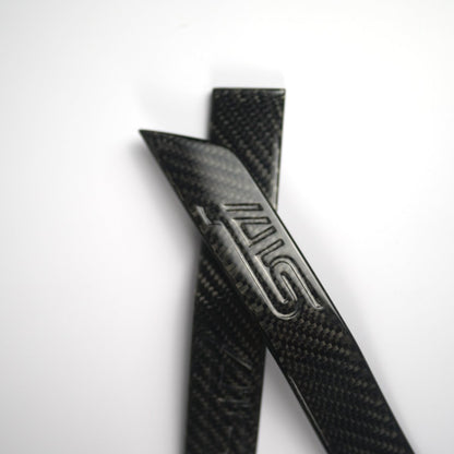 JDMuscle [15-21 WRX/STI] Carbon Fiber Fender Emblem w/ STI Etching