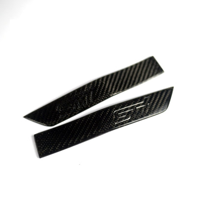 JDMuscle [15-21 WRX/STI] Carbon Fiber Fender Emblem w/ STI Etching