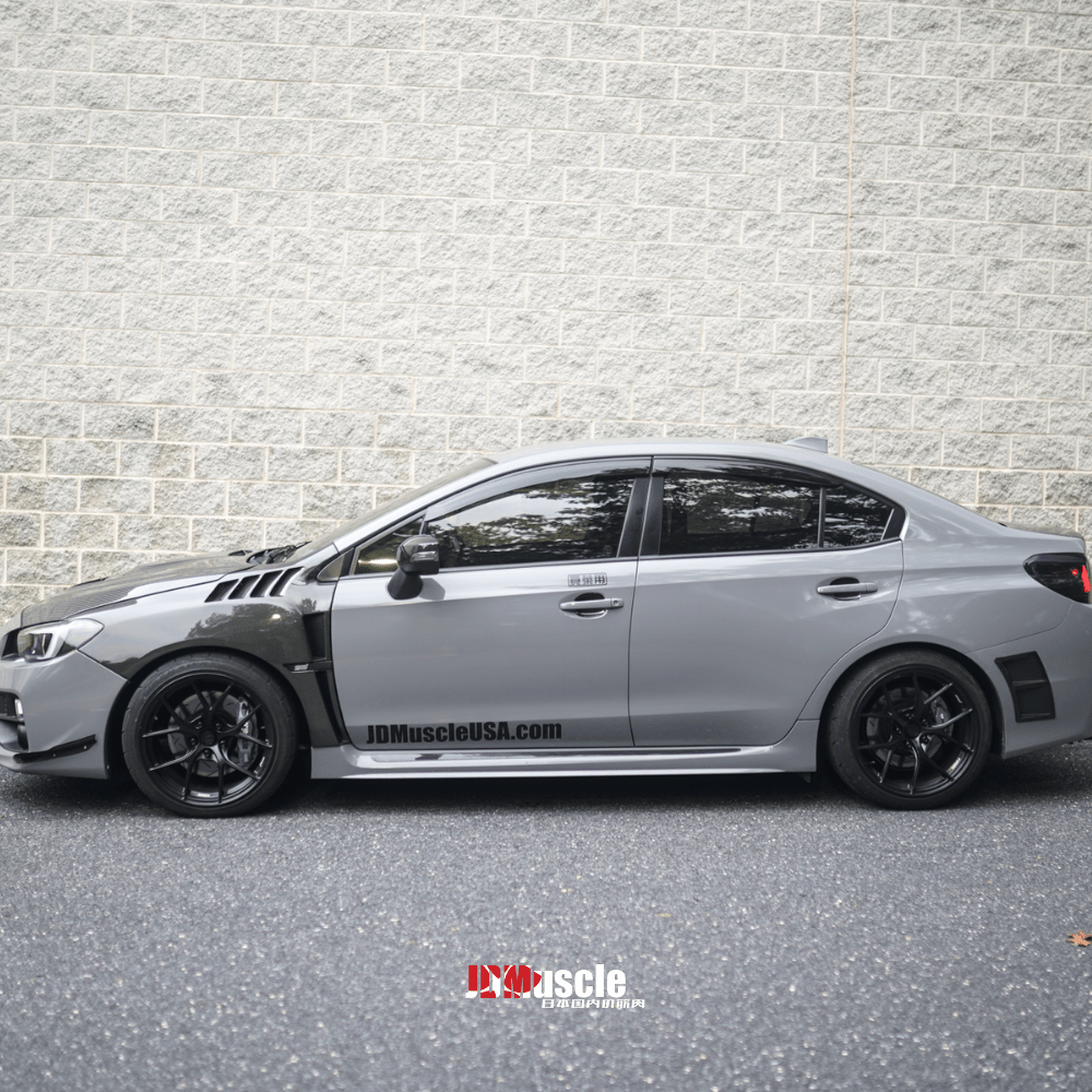 JDMuscle [15-21 WRX/STI] OE Style Rain Guards / Window Visors