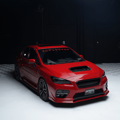 Toma de aire de fibra de carbono JDMuscle V1 (Subaru WRX/STI 2015-2021)