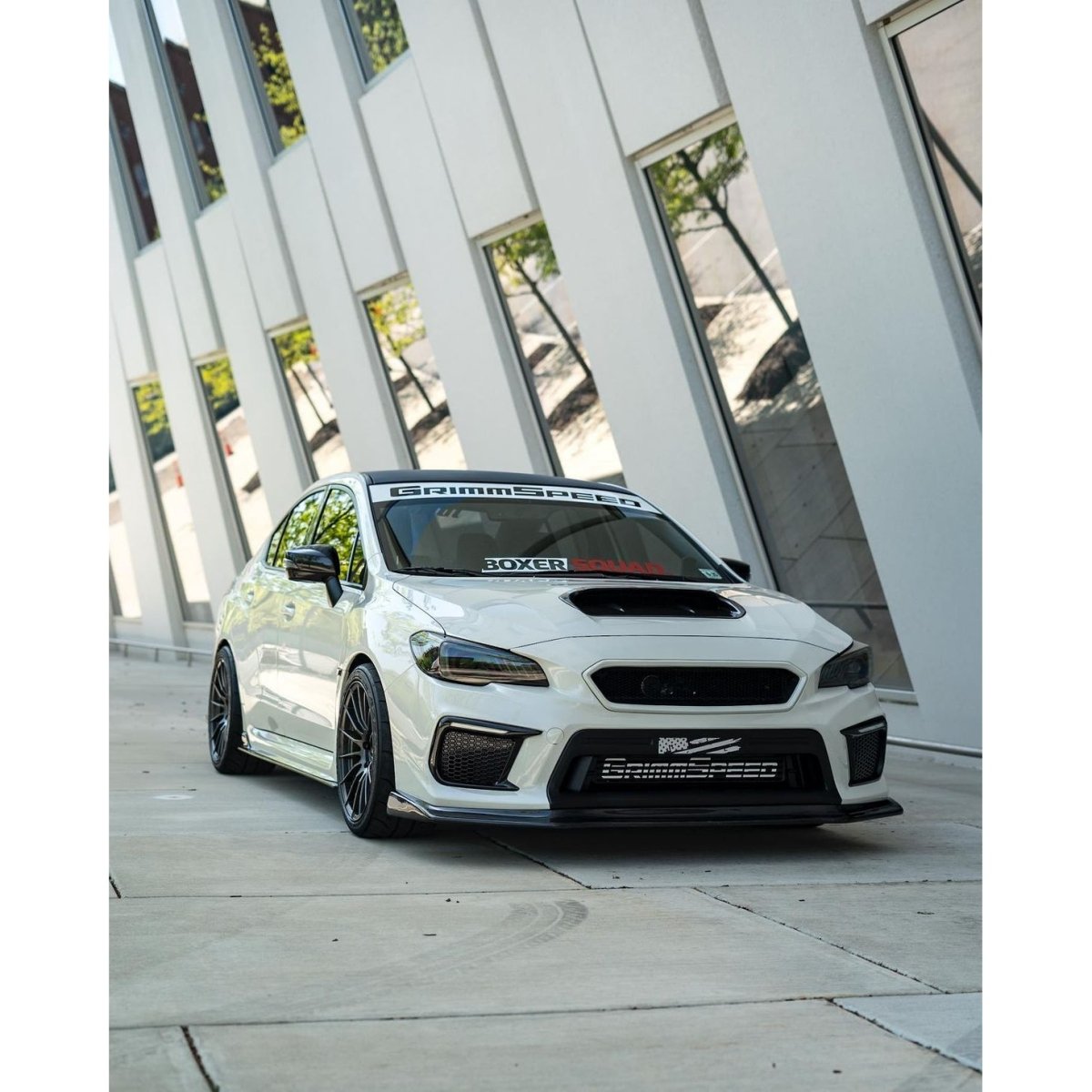 Toma de aire de fibra de carbono JDMuscle V1 (Subaru WRX/STI 2015-2021)