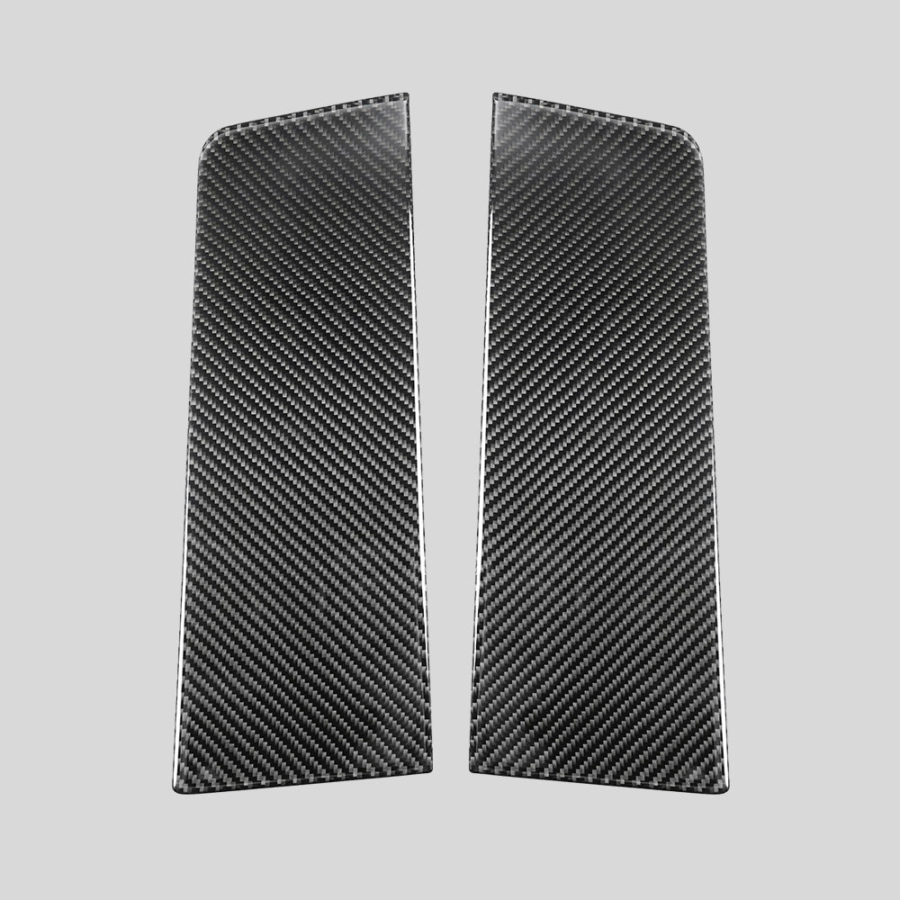 JDMuscle [WRX/STI 15-21] Embellecedores de fibra de carbono para paneles de puertas delanteras Serie P&amp;S | JDM-WRX15-PS-003031