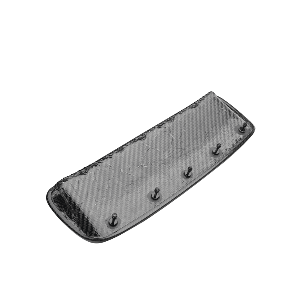 JDMuscle [15-21 WRX/STI] Carbon Fiber Hood Scoop - OE Style