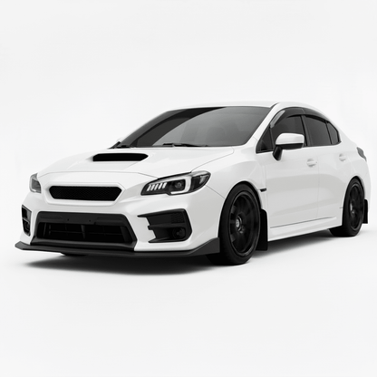 JDMuscle CS Style V2 Front Bumper Grille-Paint Matched/Gloss Black (18-21 WRX/STI)