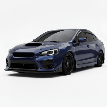 JDMuscle CS Style V2 Front Bumper Grille-Paint Matched/Gloss Black (18-21 WRX/STI)