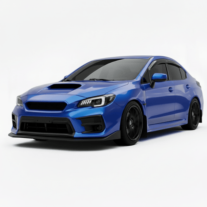 JDMuscle CS Style V2 Front Bumper Grille-Paint Matched/Gloss Black (18-21 WRX/STI)