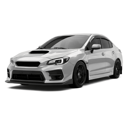 JDMuscle CS Style V2 Front Bumper Grille-Paint Matched/Gloss Black (18-21 WRX/STI)