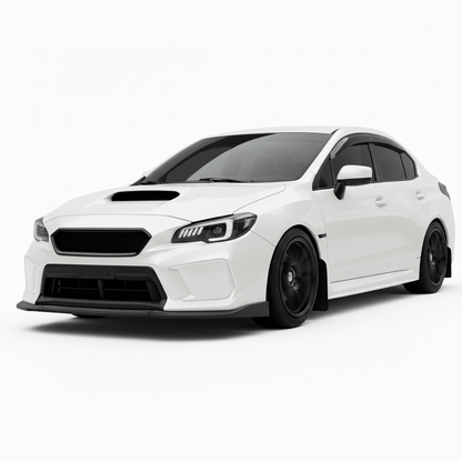 JDMuscle [18-21 WRX/STI] Fog Light Covers -  Paint Matched / Gloss Black
