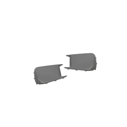 JDMuscle [18-21 WRX/STI] Fog Light Covers -  Paint Matched / Gloss Black