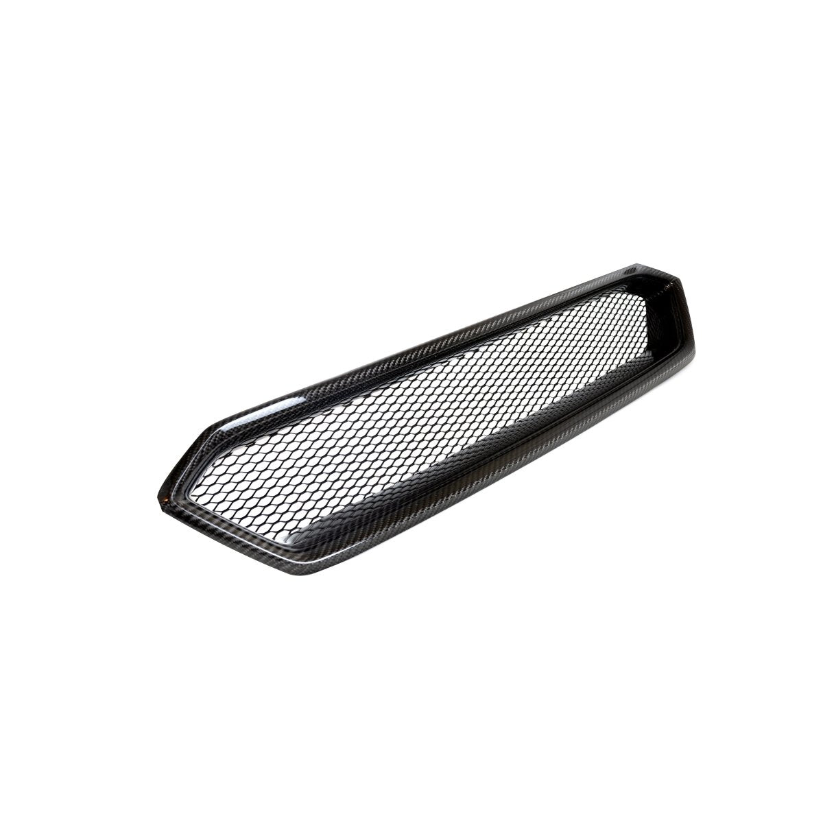 Parrilla de fibra de carbono JDMuscle [WRX/STI 18-21] V2 | Sarga/Panal de abeja