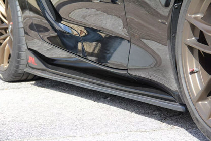 JDMuscle [20-24 Supra] Carbon Fiber Side Skirts -R1 Style