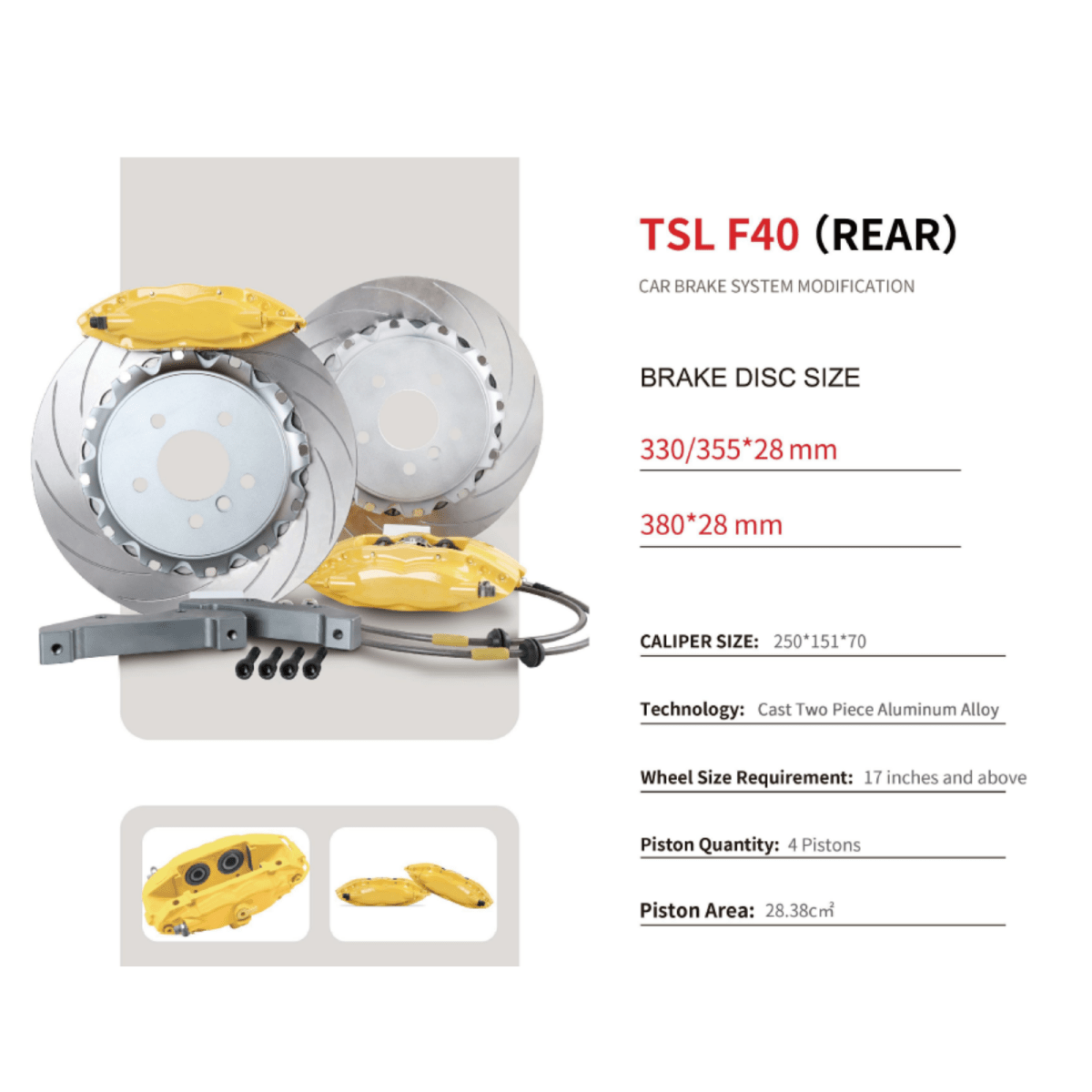 JDMuscle [15-21 WRX] Big Brake Kit - MT and CVT