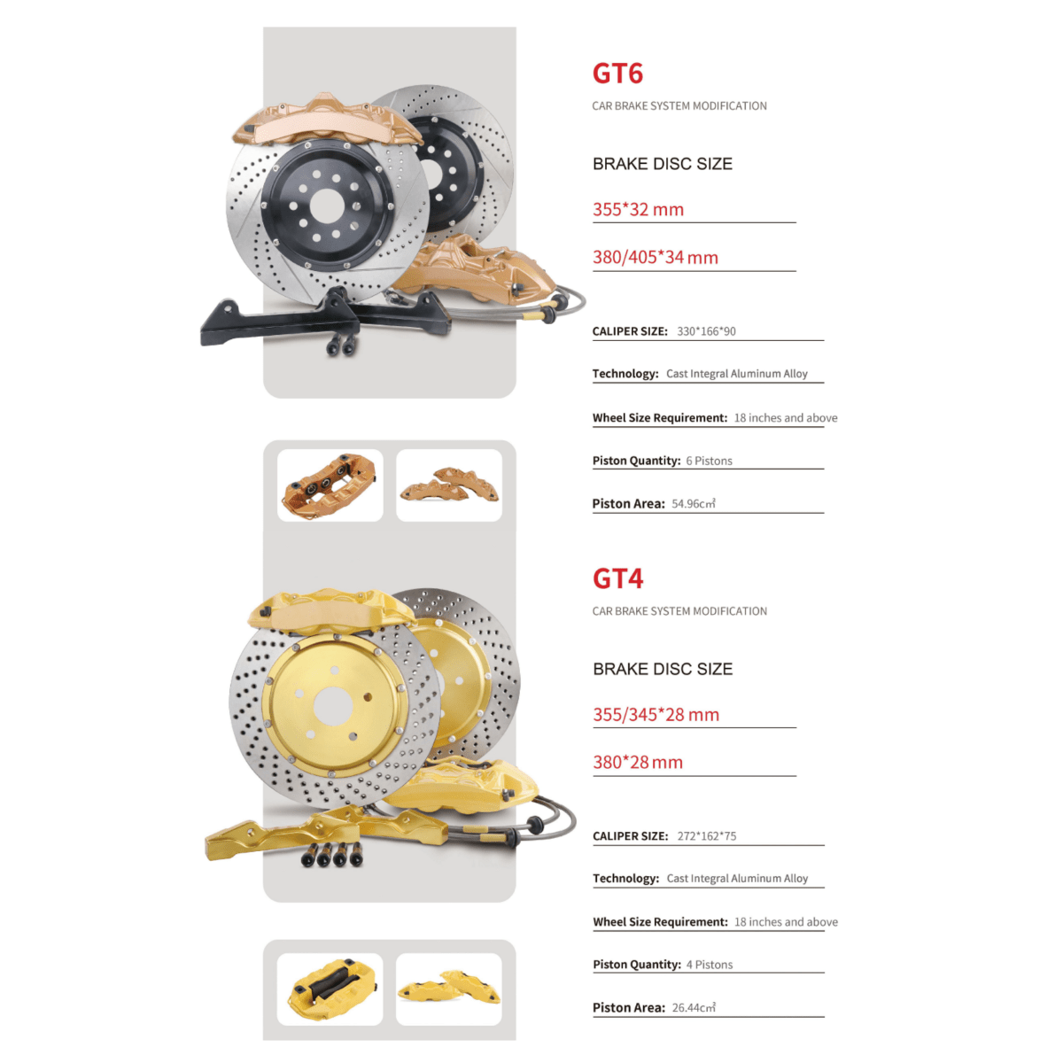 JDMuscle [15-21 WRX] Big Brake Kit - MT and CVT