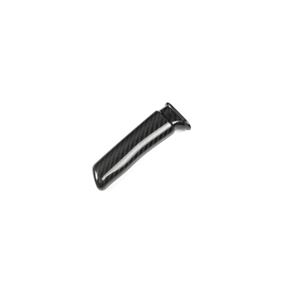 Manija de freno de mano JDMuscle [WRX 22-25 / WRX/STI 15-21 / BRZ/GR86 22-25] de fibra de carbono - Negra/Roja/Forjada 