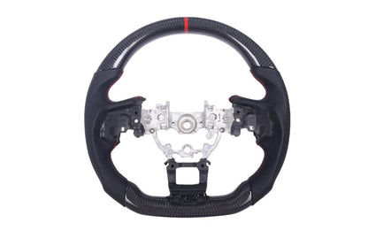 JDMuscle Carbon Steering Wheel Compatible w/ MT & CVT (2022-2025 Subaru WRX)
