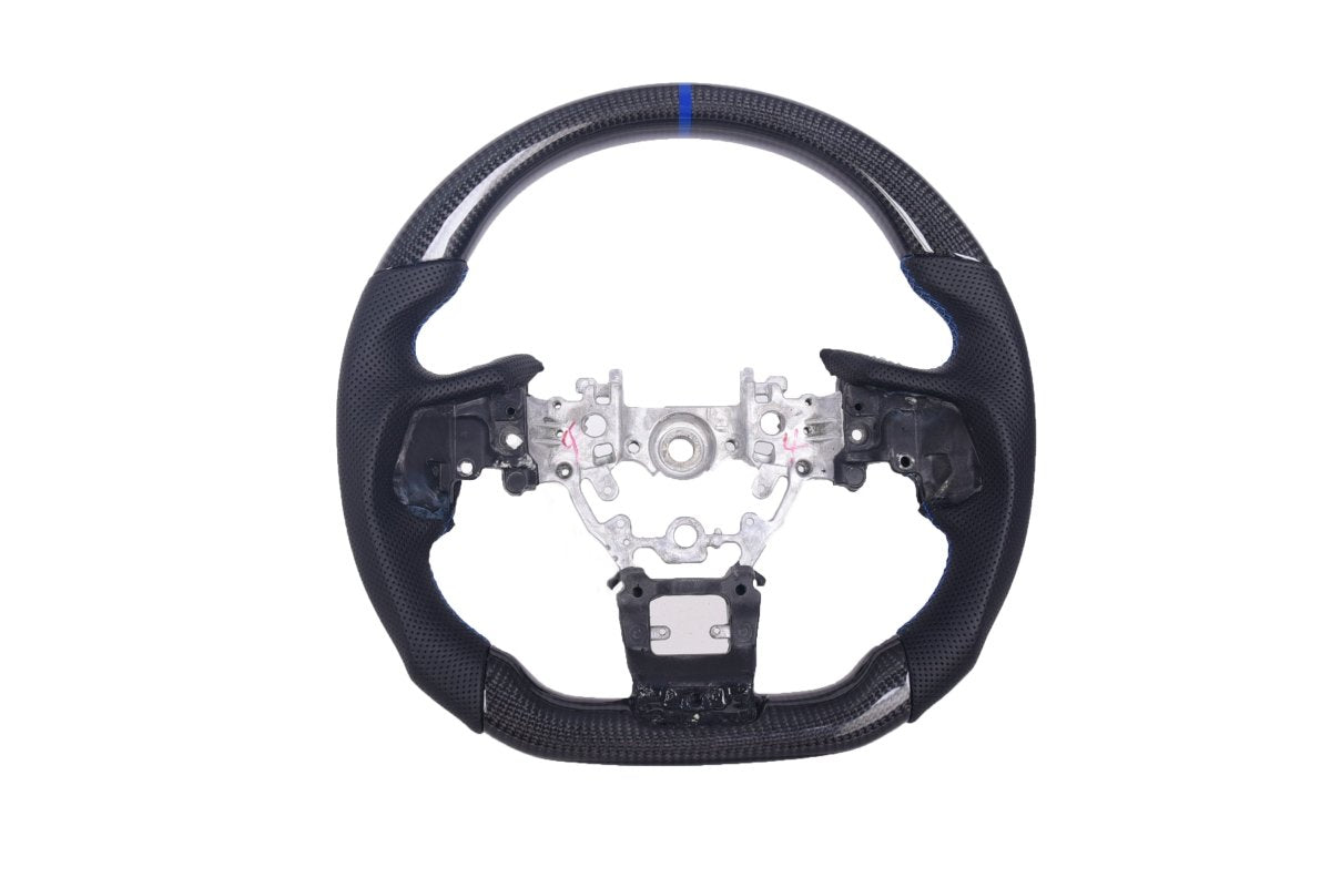 JDMuscle Carbon Steering Wheel Compatible w/ MT & CVT (2022-2025 Subaru WRX)