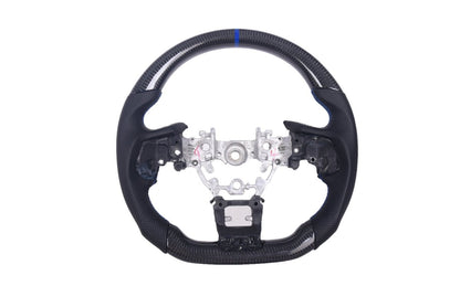 JDMuscle Carbon Steering Wheel Compatible w/ MT & CVT (2022-2025 Subaru WRX)