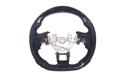 JDMuscle Carbon Steering Wheel Compatible w/ MT & CVT (2022-2025 Subaru WRX)