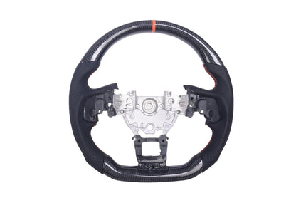JDMuscle Carbon Steering Wheel Compatible w/ MT & CVT (2022-2025 Subaru WRX)