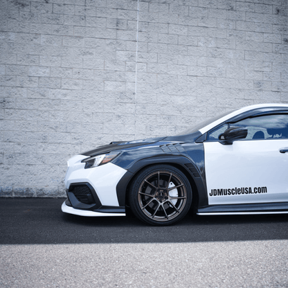 JDMuscle 3-Piece Front Lip V1 (2022-2025 Subaru WRX)