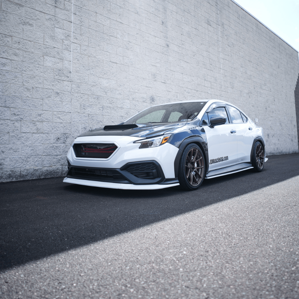 JDMuscle 3-Piece Front Lip V1 (2022-2025 Subaru WRX)