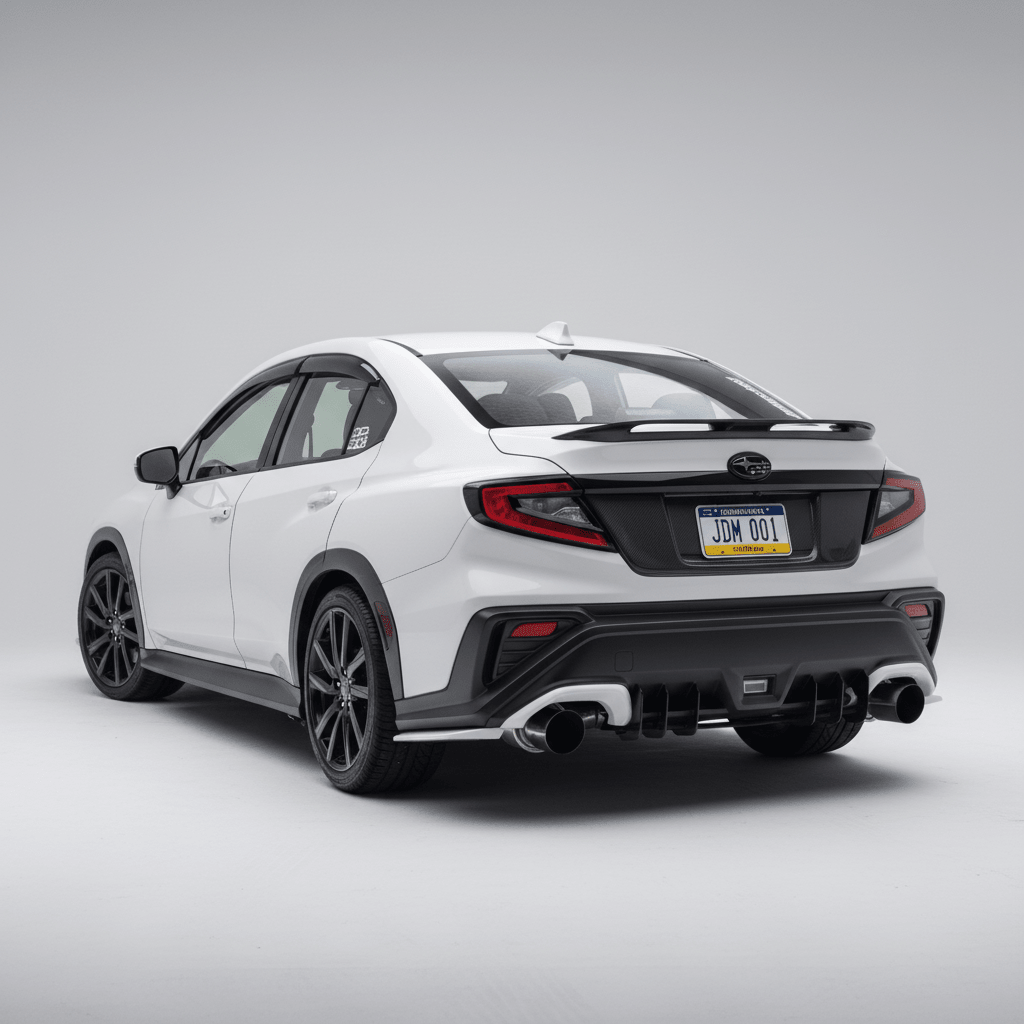 JDMuscle [22-25 WRX] Carbon Fiber Duck Bill V8