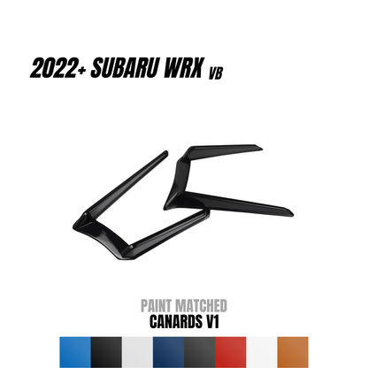 JDMuscle ABS Canards V1 (2022-2025 Subaru WRX)