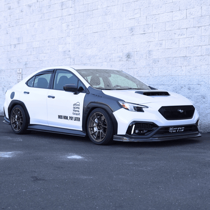 JDMuscle [22-25 WRX] Carbon Fiber CS Style Front Lip