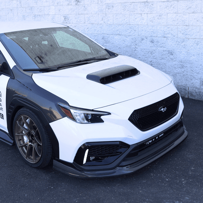 JDMuscle [22-25 WRX] Carbon Fiber CS Style Front Lip