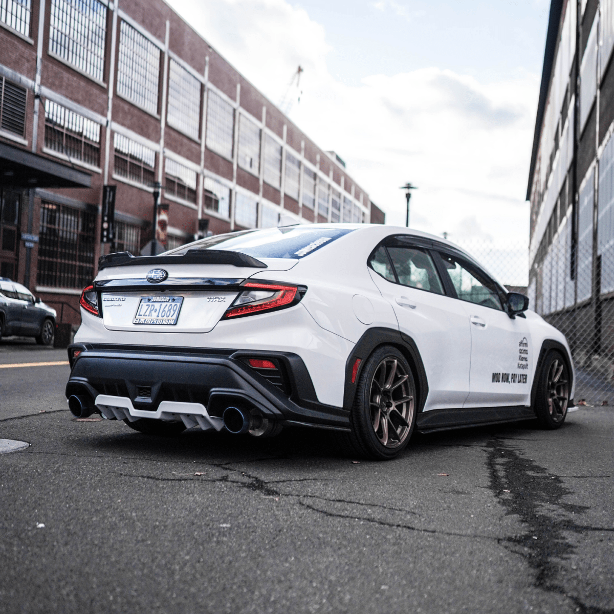JDMuscle [22-25 WRX] Carbon Fiber Duck Bill OEM/STI Style