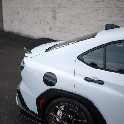 JDMuscle [22-25 WRX] Carbon Fiber Duck Bill V5