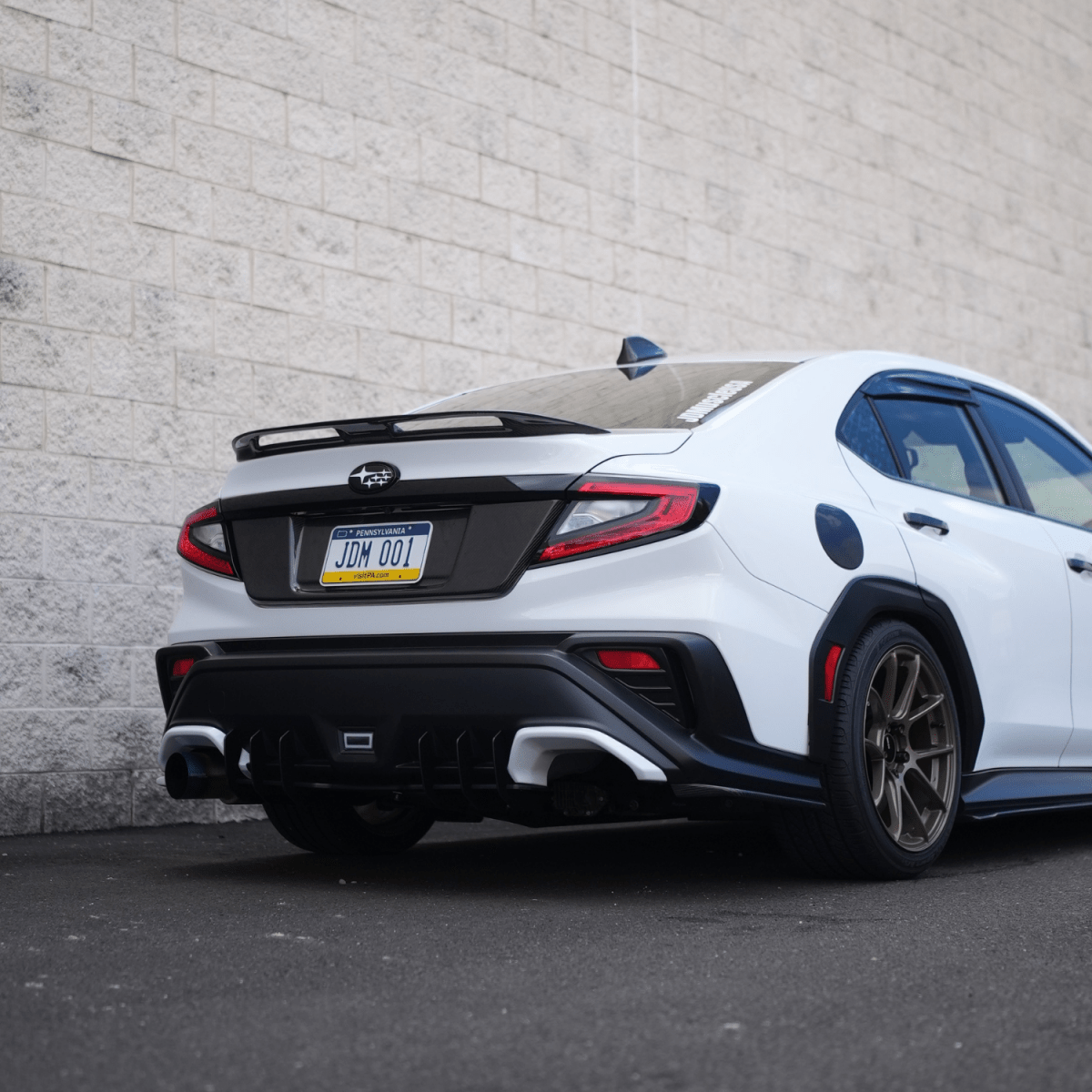 JDMuscle [22-25 WRX] Carbon Fiber Duck Bill V8