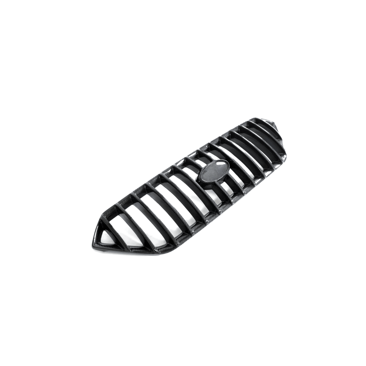 JDMuscle [22-25 WRX] Carbon Fiber Front Bumper Grille - Amuga Style