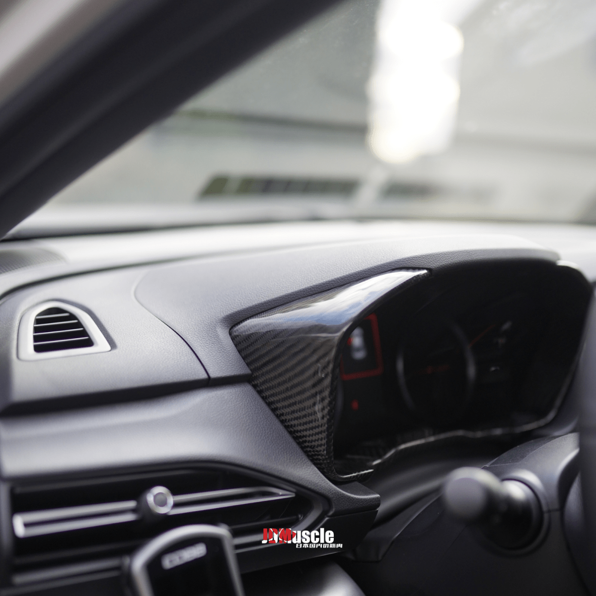 JDMuscle [22-25 WRX] Carbon Fiber Gauge Cluster Trim Replacement
